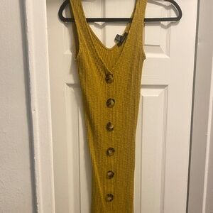 yellow vacation dress